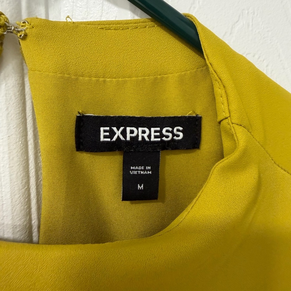 Express Mustard Dress - Picture 3 of 3